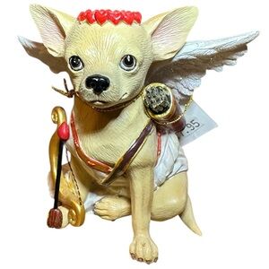 Vintage Aye Chihuahua! Cupid 2009 Westland Giftware collectible made of resin